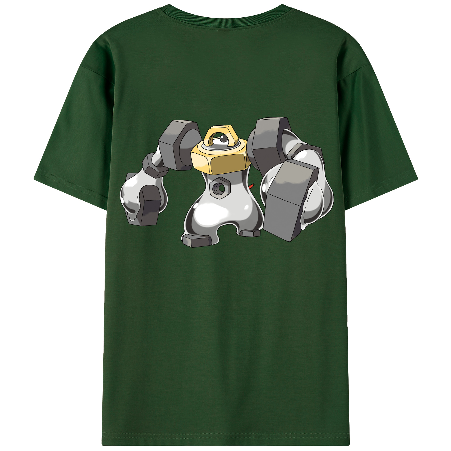 （画像用） ポケットモンスター Pokémon 綿100％半袖Tシャツ（背面プリント）